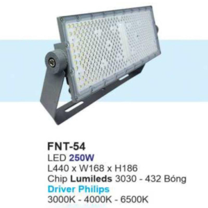Đèn pha led sân tennis ánh sáng vàng FNT-54-ASV