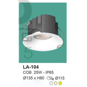 Đèn âm trần hiện đại điều chỉnh sáng tối ánh sáng trung tính LA-104-ASTT