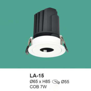 Đèn âm trần chống chói mắt ánh sáng trắng LA-15-AST
