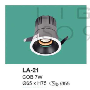 Đèn âm trần ánh sáng vàng LA-21-ASV