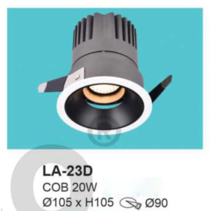 Đèn âm trần sáng trắng LA-23D-AST