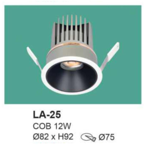 Đèn âm trần ánh sáng trắng LA-25-AST