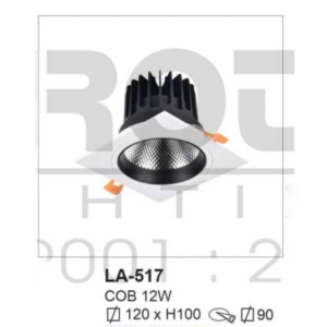 Đèn âm trần ánh sáng trắng LA-517-AST