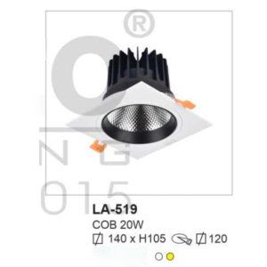 Đèn âm trần ánh sáng trắng LA-519-AST