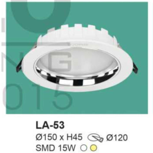 Đèn âm trần ánh sáng vàng LA-53-ASV