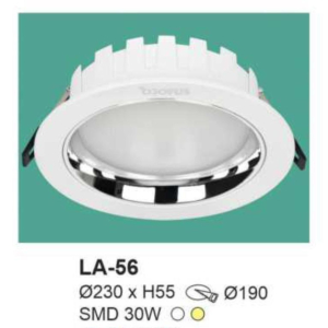 Đèn âm trần ánh sáng vàng LA-56-ASV