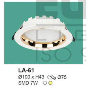 Đèn âm trần ánh sáng trắng LA-61-AST