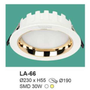 Đèn âm trần ánh sáng trắng LA-66-AST