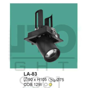 Đèn âm trần ánh sáng vàng LA-83-ASV