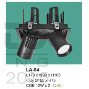 Đèn âm trần ánh sáng trắng LA-84-AST