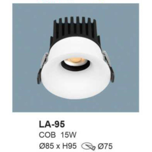 Đèn âm trần tiêu điểm thế hệ mới ánh sáng trung tính LA-95-ASTT
