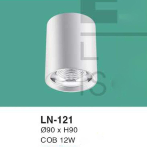 Đèn lon nổi ốp trần ánh sáng vàng LN-121-ASV