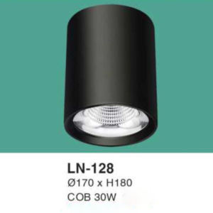 Đèn lon nổi ốp trần ánh sáng trắng LN-128-AST