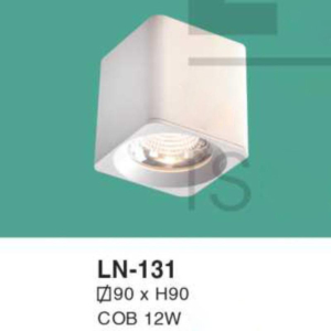 Đèn lon nổi ốp trần ánh sáng vàng LN-131-ASV