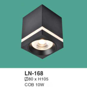 Đèn lon nổi ốp trần ánh sáng trắng LN-168-AST