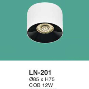 Đèn lon nổi ốp trần chống chói ánh sáng vàng LN-201-ASV