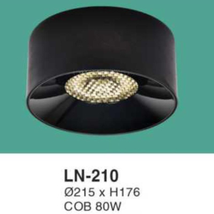 Đèn lon nổi ốp trần chống chói áng sáng trung tính LN-210-ASTT