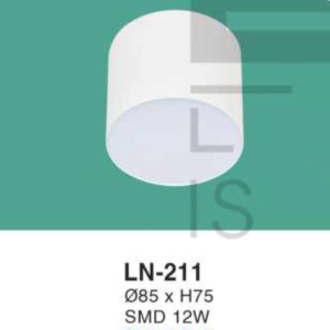 Đèn lon nổi ốp trần chống chói ánh sáng vàng LN-211-ASV