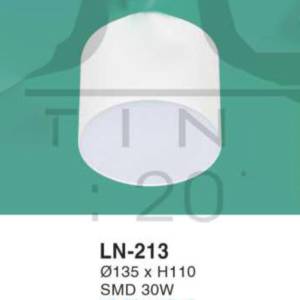 Đèn lon nổi ốp trần chống chói ánh sáng trắng LN-213-AST