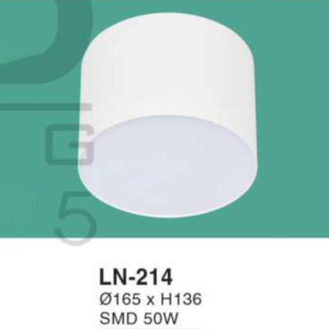 Đèn lon nổi ốp trần chống chói ánh sáng trung tính LN-214-ASTT