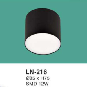 Đèn lon nổi ốp trần chống chói ánh sáng trung tính LN-216-ASTT