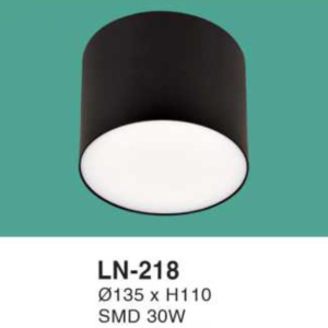 Đèn lon nổi ốp trần chống chói ánh sáng trắng LN-218-AST