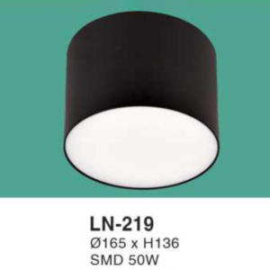 Đèn lon nổi ốp trần chống chói ánh sáng trắng LN-219-AST