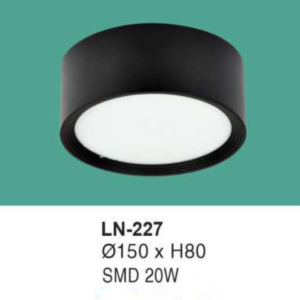 Đèn lon nổi ốp trần LN-227