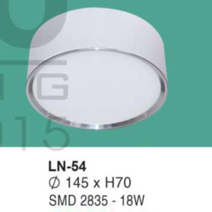 Đèn lon nổi ốp trần ánh sáng trắng LN-54-AST