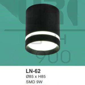 Đèn lon nổi ốp trần LN-62