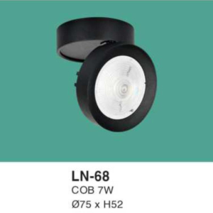 Đèn lon nổi ốp trần ánh sáng trung tính LN-68-ASTT