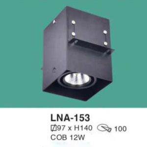 Đèn lon nổi/âm 2 trong 1 ốp trần ánh sáng trung tính LNA-153-ASTT