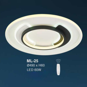 Đèn ốp trần hiện đại ML-25