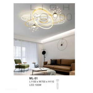 Đèn ốp trần hiện đại ML-51