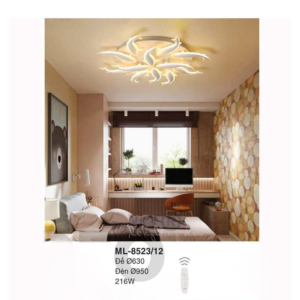 Đèn ốp trần hiện đại ML-8523/12