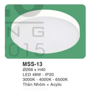 Đèn ốp trần siêu sáng MSS-13