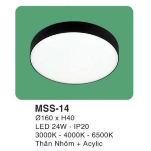Đèn ốp trần siêu sáng MSS-14