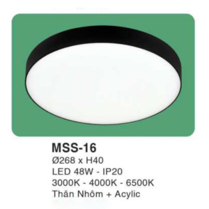 Đèn ốp trần siêu sáng MSS-16