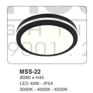 Đèn ốp trần siêu sáng kháng nước MSS-22
