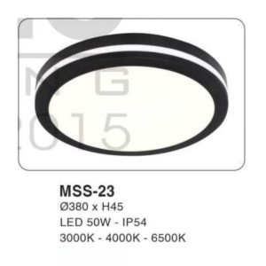 Đèn ốp trần siêu sáng kháng nước MSS-23