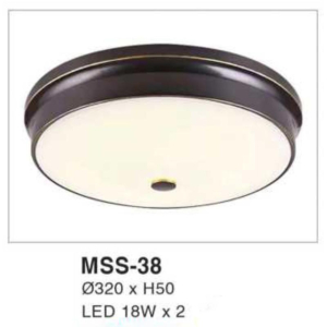 Đèn ốp trần siêu sáng kháng nước MSS-38
