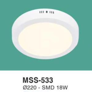 Đèn ốp nổi ánh sáng trắng MSS-533-AST