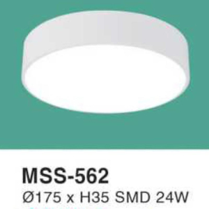 Đèn ốp nổi ánh sáng trắng MSS-562-AST