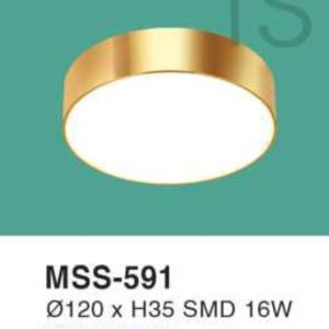 Đèn ốp nổi ánh sáng vàng MSS-591-ASV