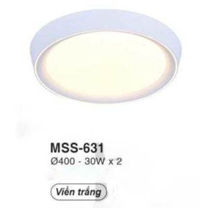 Đèn ốp trần siêu sáng kháng nước MSS-631