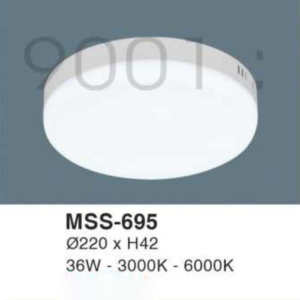 Đèn ốp nổi ánh sáng vàng MSS-695-ASV