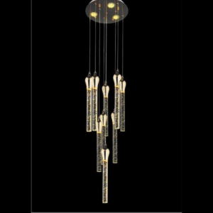 Đèn thả pha lê mặt dây chuyền T-6172/9