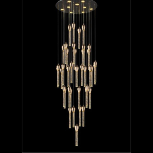 Đèn thả pha lê mặt dây chuyền T-6175/40