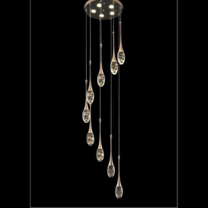 Đèn thả pha lê mặt dây chuyền T-6236/9