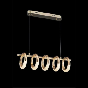 Đèn thả hợp kim pha lê T-6245/5